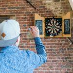 dartboard in office